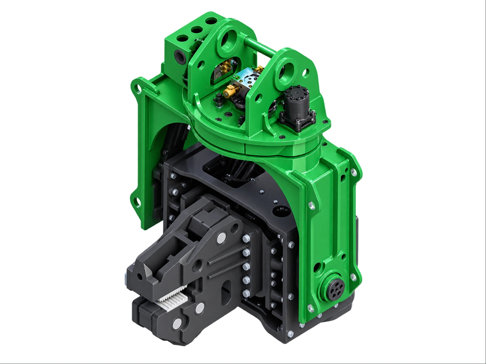 Tilting Pile Driver